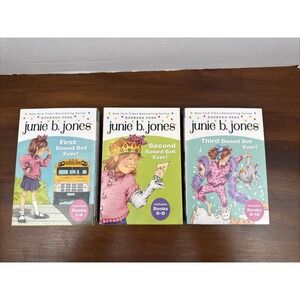 Lot of 12 Junie B. Jones Chapter Books 1-12- 4 Box Sets